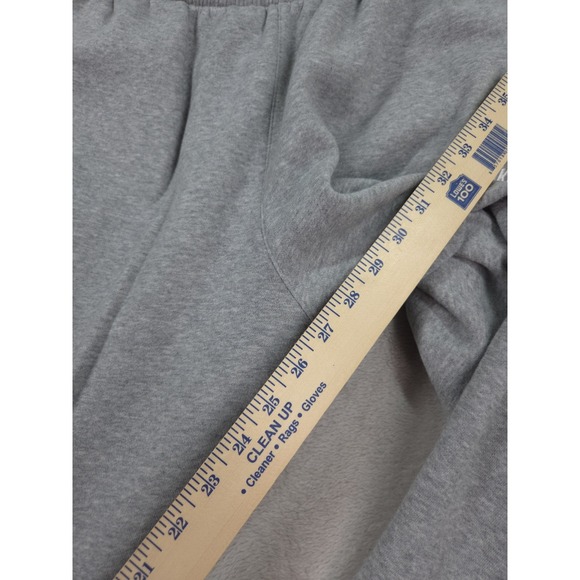 Nike Sweatpants Mens XL Joggers Gray Fleece Swoosh Check - Picture 6 of 6